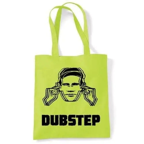 Dubstep Hearing Protection Shoulder Bag Lime Green