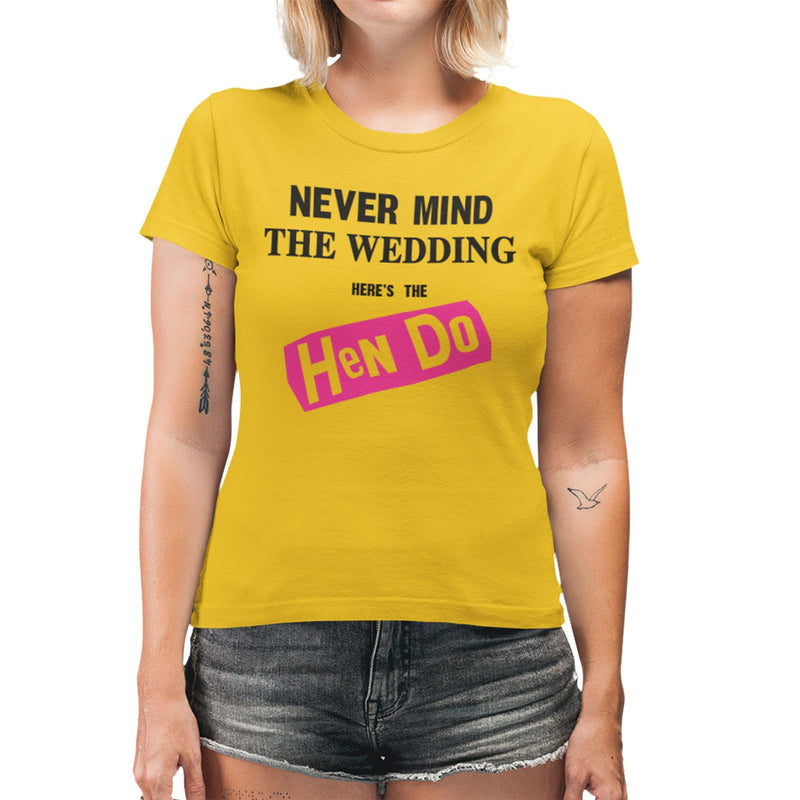 Never Mind the Wedding Here&