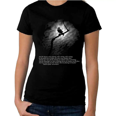 Edgar Allan Poe The Raven Women's T-Shirt L