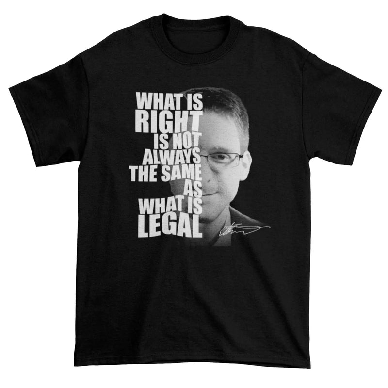 Edward Snowden What Is Right Quote Men&