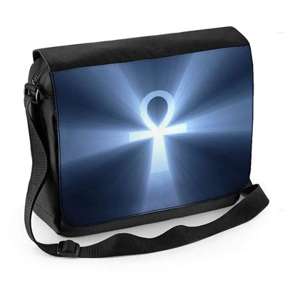 Egyptian Ankh Symbol Of Life Laptop Messenger Bag