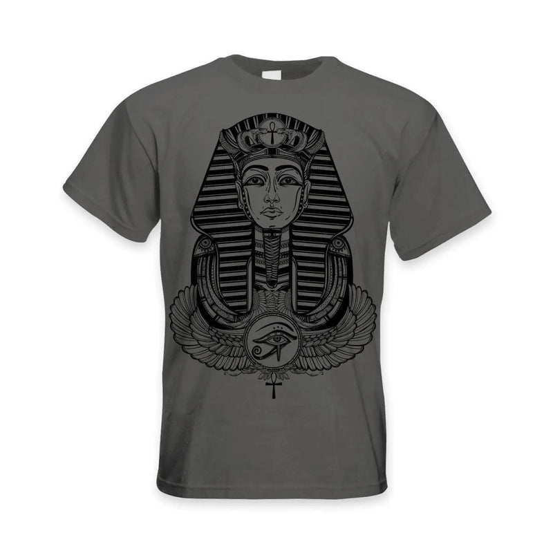 Egyptian Pharoah With Winged Ankh Symbol Large Print Men&
