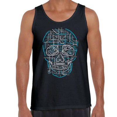 Electric Skull Men's Vest Tank Top XL