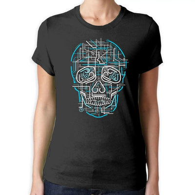 Electric Skull Women's T-Shirt S