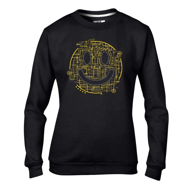 Electric Smiley Hipster Women&