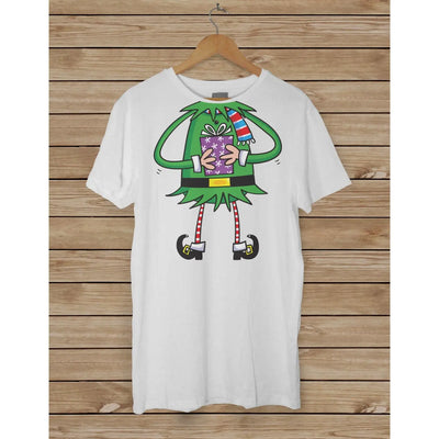 Elf Fancy Dress Men's Christmas T-Shirt