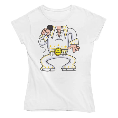 Elvis Presley Fancy Dress Women’s T-Shirt - M - Womens