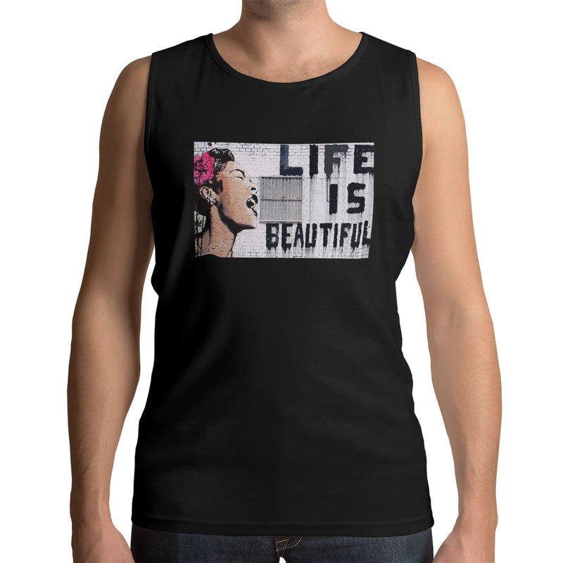 Banksy Life is Beautiful Men&