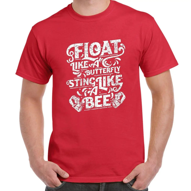 Float Like A Butterfly Sting Like A Bee Boxing Men&