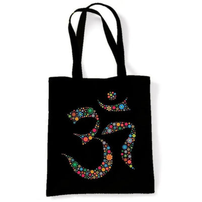 Floral Om Tote \ Shoulder Bag