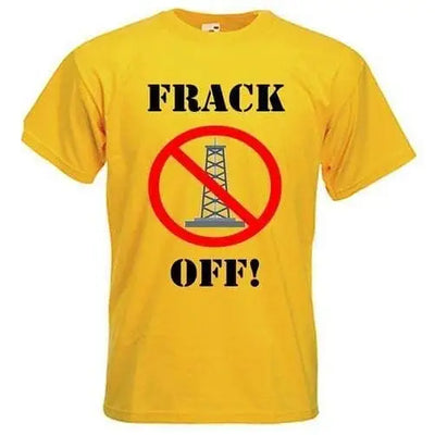 Frack Off T-Shirt XXL / Yellow
