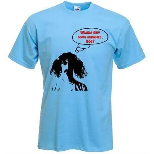 Frank Zappa Mandies T-Shirt 3XL / Light Blue