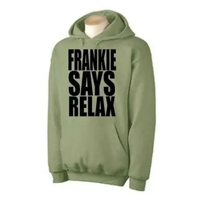 Frankie Says Relax Hoodie L / Khaki