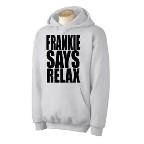 Frankie Says Relax Hoodie L / Light Grey