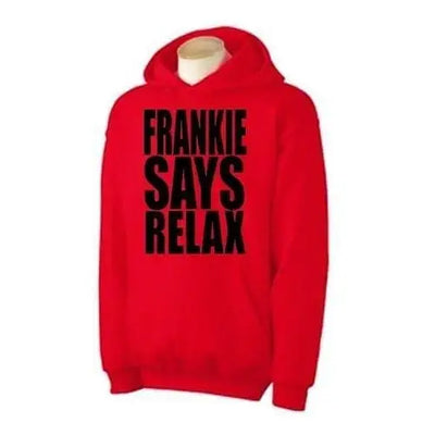 Frankie Says Relax Hoodie L / Red