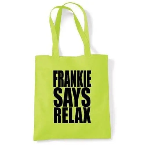 Frankie Says Relax Shoulder Bag Lime Green