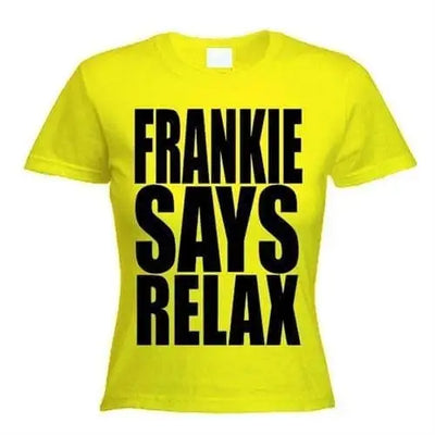 Frankie Says Relax Women's T-Shirt L / Yellow