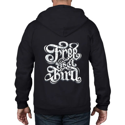 Free As a Bird Full Zip Hoodie M