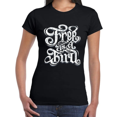 Free As a Bird Women's T-Shirt L