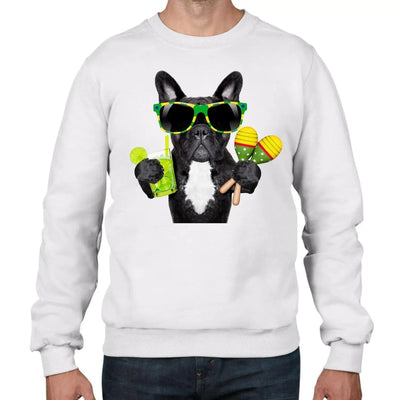 French Bulldog Brazillian Style Men's Sweatshirt Jumper S