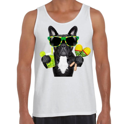 French Bulldog Brazillian Style Men's Tank Vest Top XXL