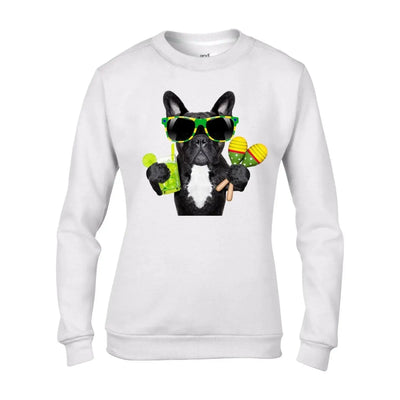French Bulldog Brazillian Style Women's Sweatshirt Jumper XL