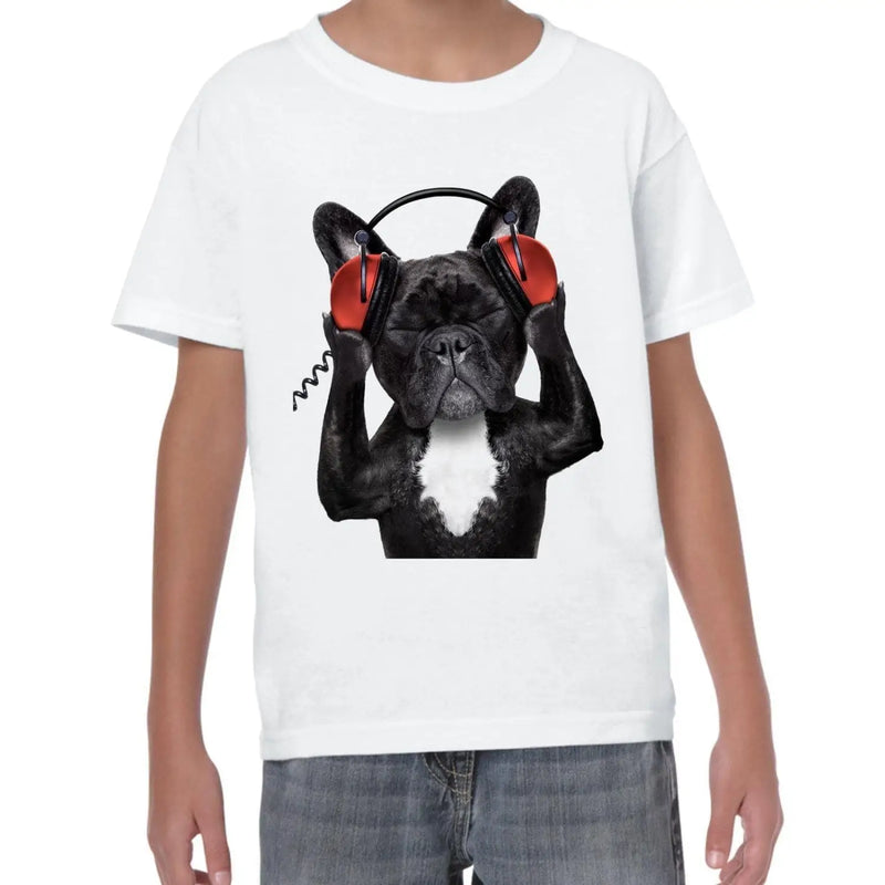 French Bulldog DJ Funny Children&