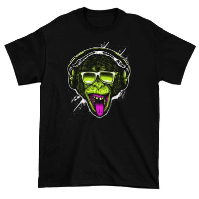 Funky Monkey DJ Men's T-Shirt XL
