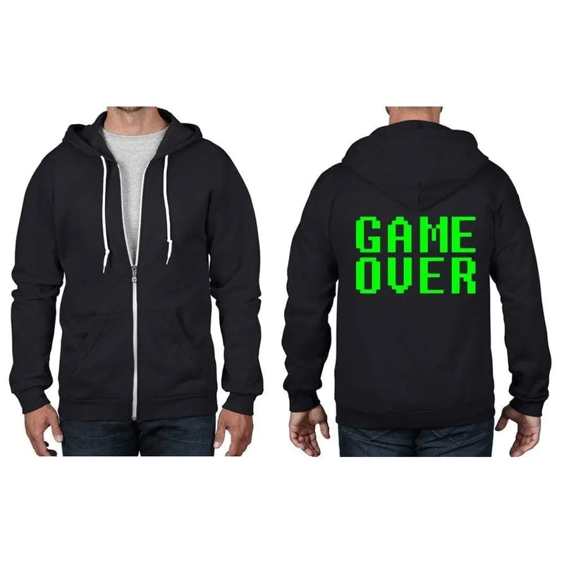 Game Over Gaming Full Zip Hoodie