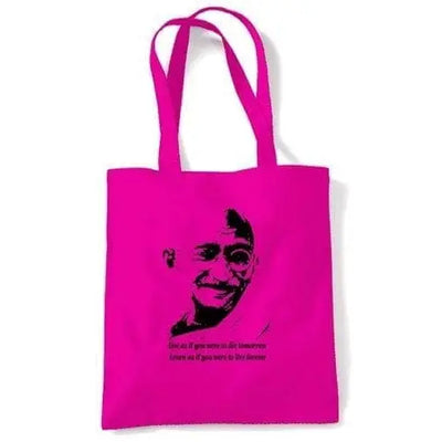 Gandhi Shoulder Bag Dark Pink
