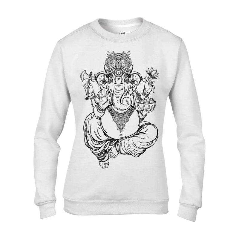 Ganesha Hindu Elephant God Spiritual Large Print Women&