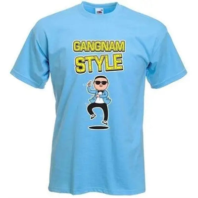 Gangnam Style Men's T-Shirt 3XL / Light Blue