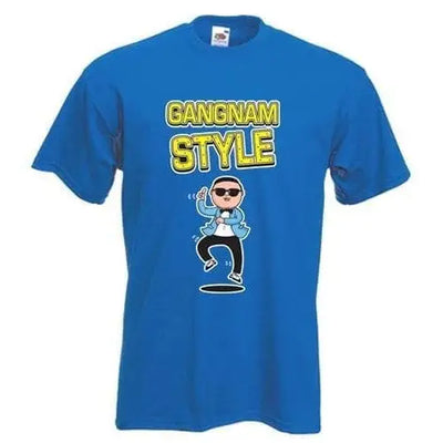 Gangnam Style Men's T-Shirt 3XL / Royal Blue
