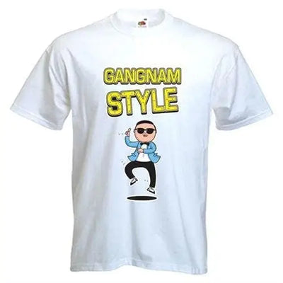 Gangnam Style Men's T-Shirt 3XL / White