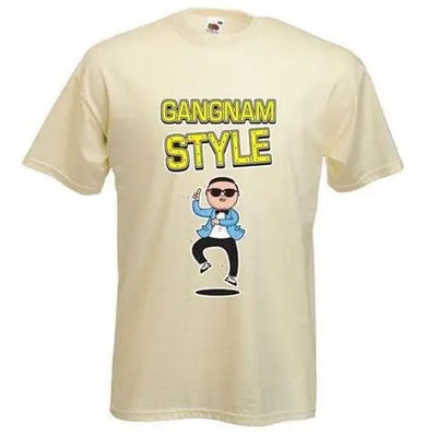 Gangnam Style Men's T-Shirt S / Cream