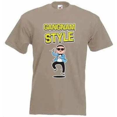 Gangnam Style Men's T-Shirt S / Khaki