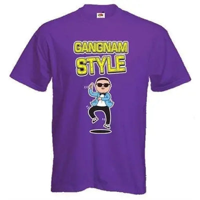 Gangnam Style Men's T-Shirt XL / Purple