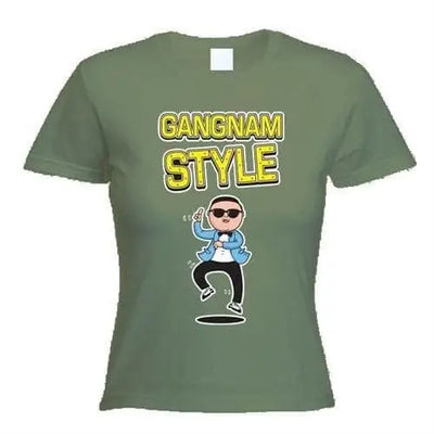Gangnam Style Women's T-Shirt L / Khaki