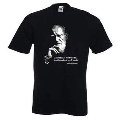 George Bernard Shaw Quote Vegetarian T-Shirt