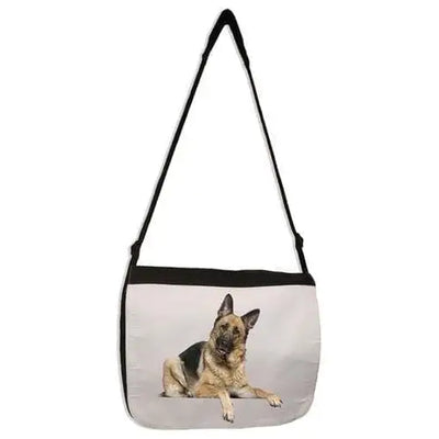 German Shepherd Laptop Messenger Bag