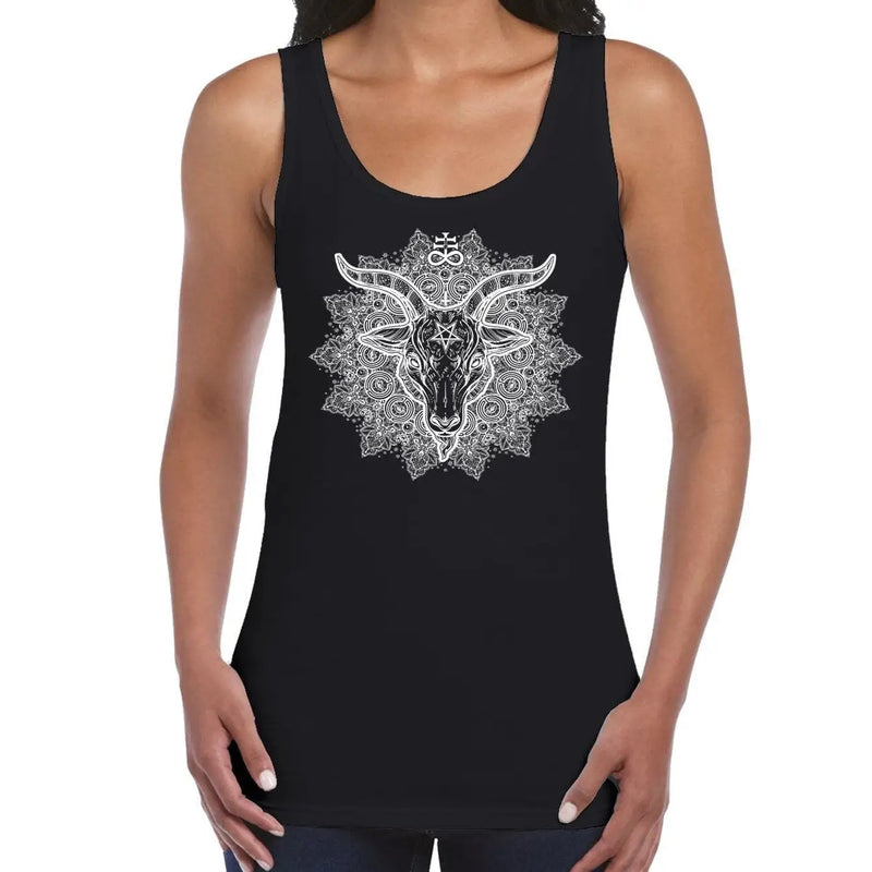 Goat Of Mendes Baphomet Mandala Women&