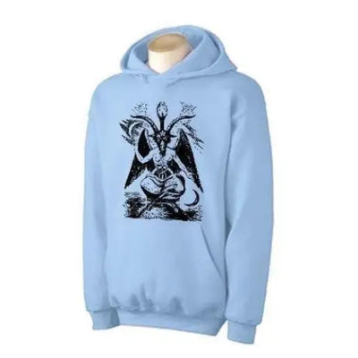 Goat Of Mendes Hoodie M / Light Blue