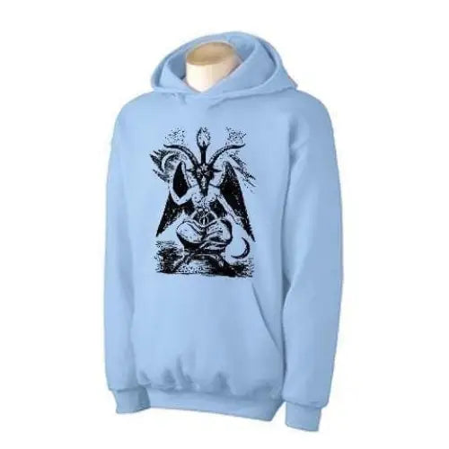 Goat Of Mendes Hoodie M / Light Blue