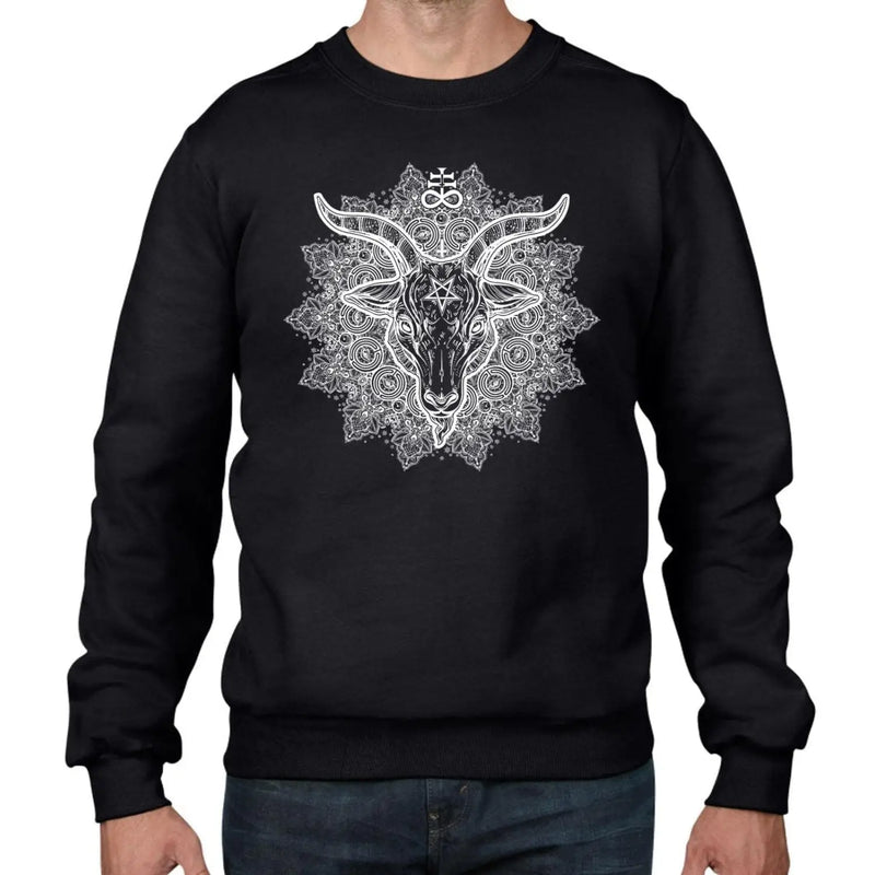 Goat of Mendes Mandala Baphomet Pagan Men&