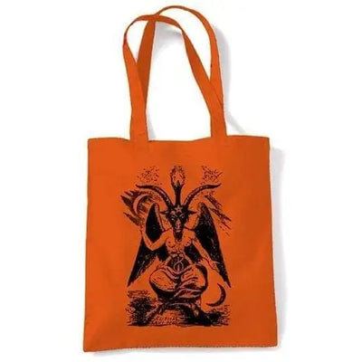 Goat Of Mendes Shoulder Bag Orange