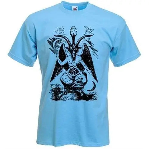 Goat Of Mendes T-Shirt XL / Light Blue