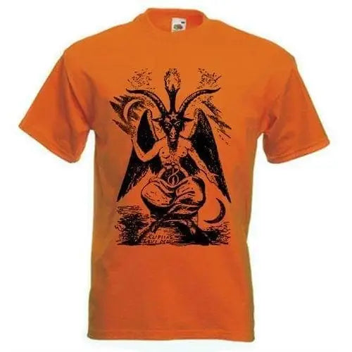 Goat Of Mendes T-Shirt XL / Orange