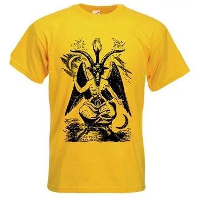 Goat Of Mendes T-Shirt XL / Yellow