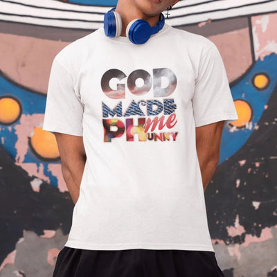 God Made Me Phunky Disco Men's T-Shirt