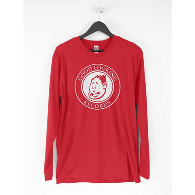 Good Looking Records Long Sleeve T-Shirt - Jungle LTJ Bukem Metalheadz L / Red